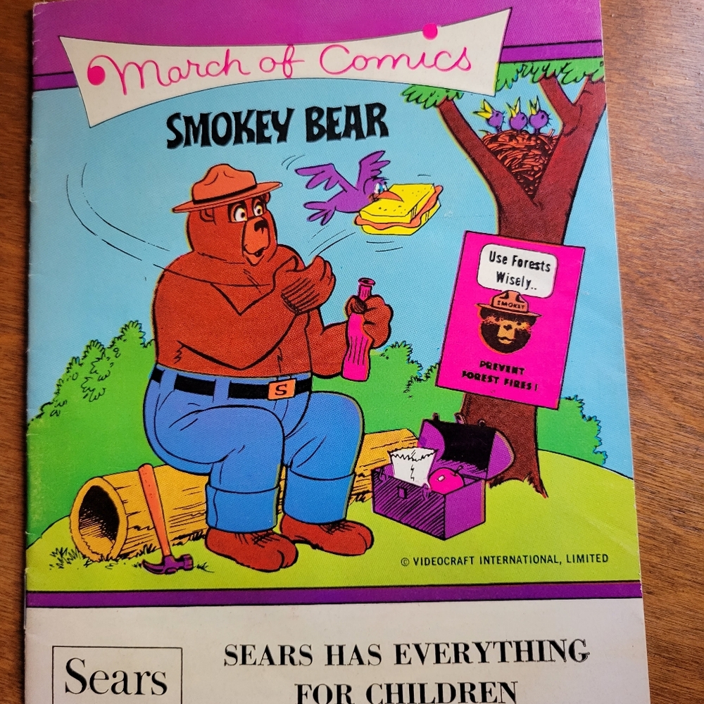2     March of Comics Smokey Bear 1971 #407